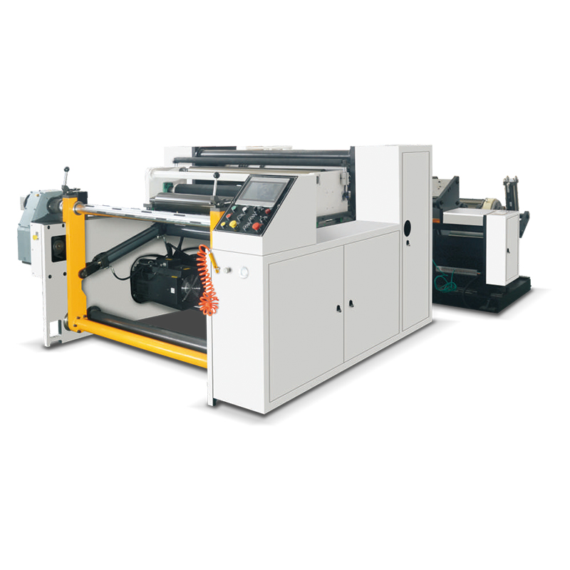 Fully automatic single shaft rewinder 