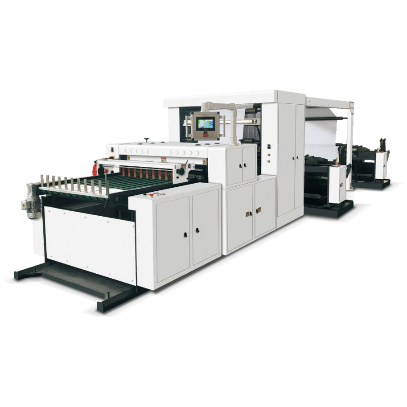 Servo controlled high-precision double roll front conveyor vertical and horizontal cutting machine